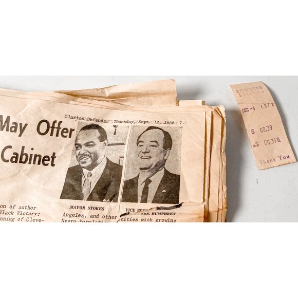 1960s Vintage Black Red Tweed Weave Medium Size Handbag Purse - Picture 2 of 14